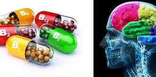 What vitamins does the brain need